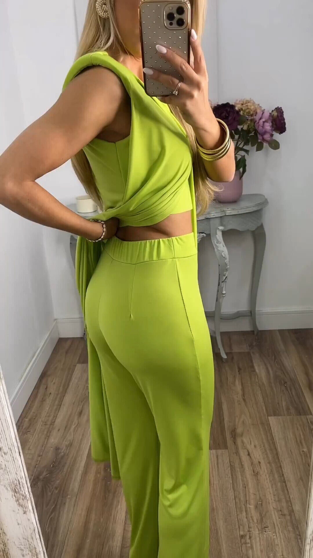 ZARA®2024 érett női 7 színű ing öltöny felső + nadrág