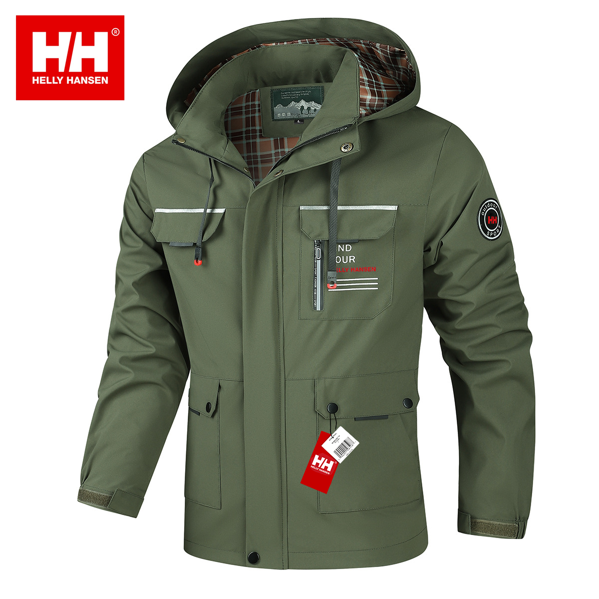 A Helly Hansen férfi vízálló túrakabát védelmet és meleget biztosít