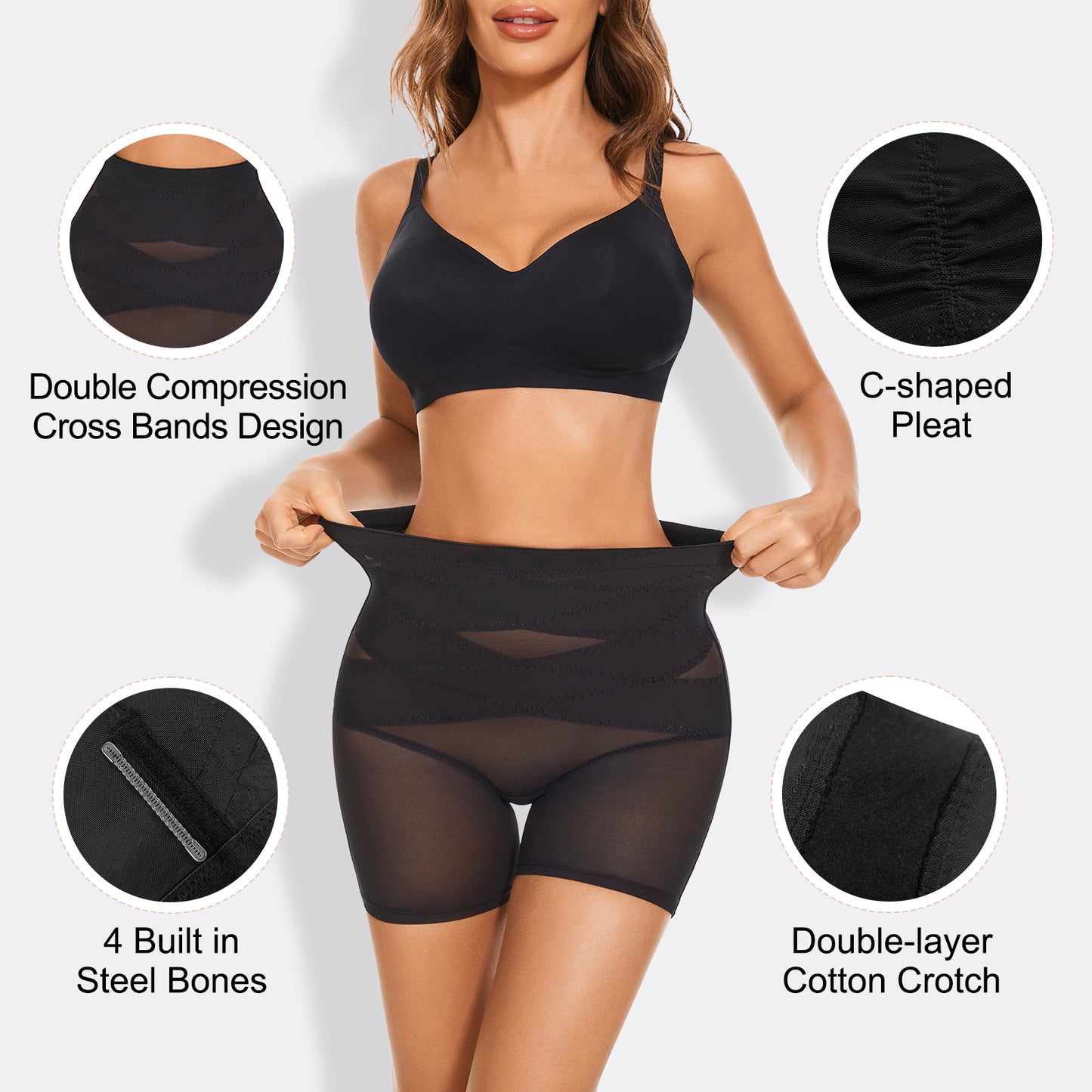 MJAATM-Cross Compression Abs & Body magas derekú alakformáló-2 db