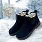 Női plüss bélésű rövid cső meleg hócsizma
