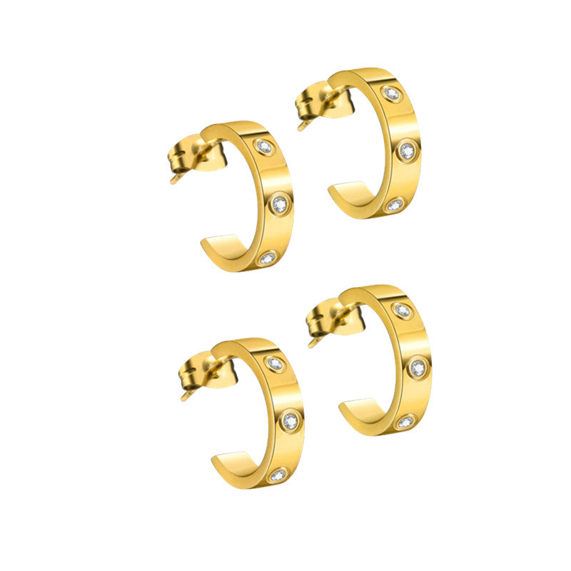 Dori Ear akupresszúrás mágnesterápia méregtelenítő fülbevaló