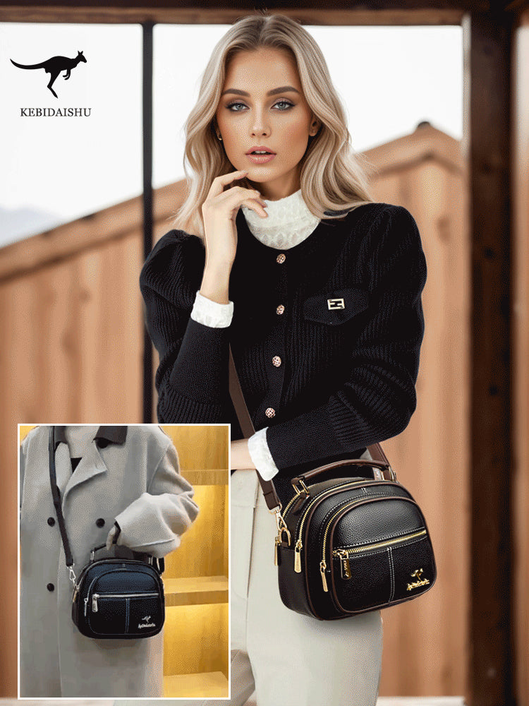 női bőr válltáska