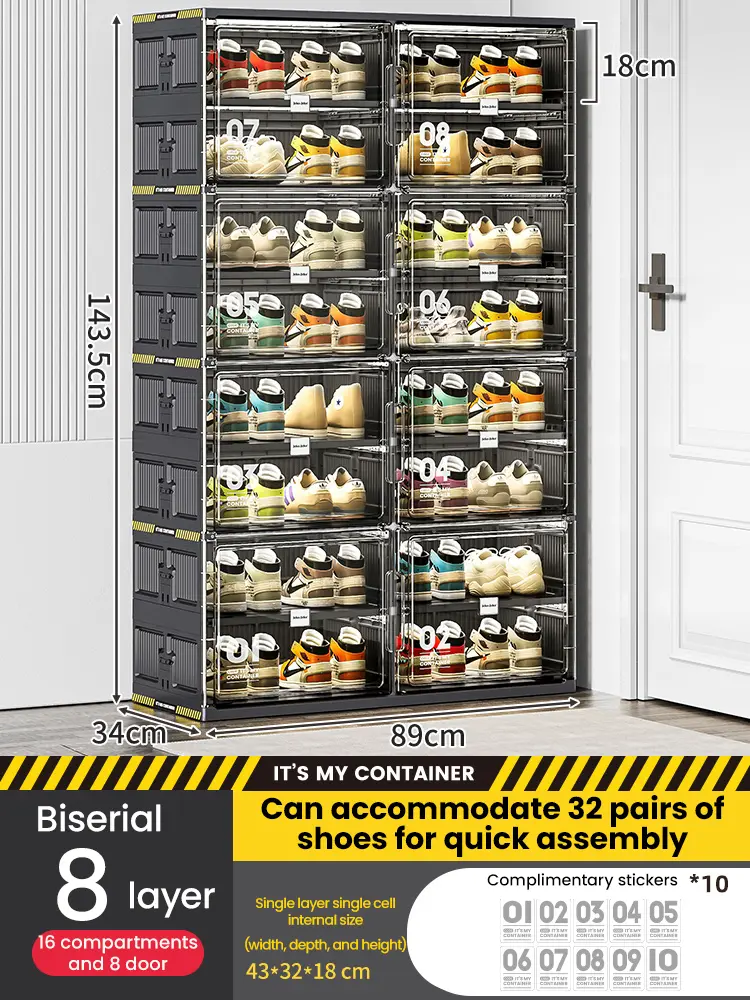 💥Raktáron💥💥(Vásárolja meg most és 7-15 napon belül kézhez kapja)💥💥Hordozható cipőtartó rendszerező💥