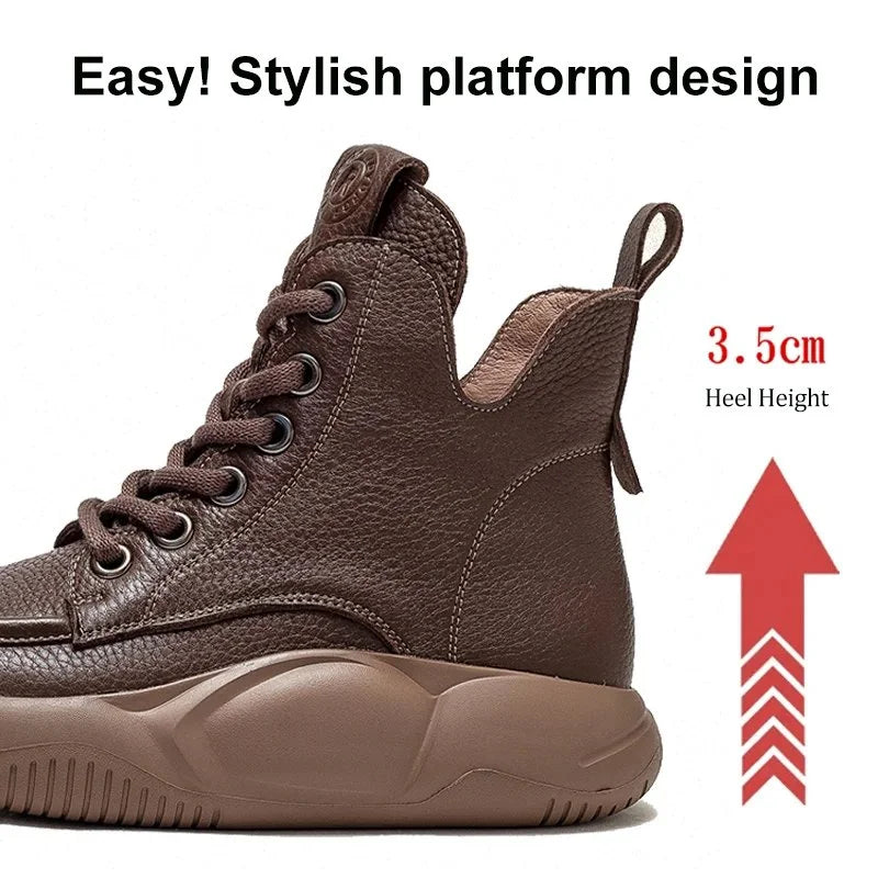 Magas szárú Retro stílusú Martin csizma