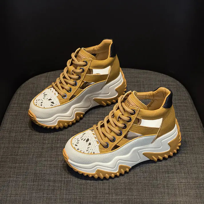 🔥🔥Utolsó napi akció 50% KEDVEZMÉNY - Női, vastag, ortopéd 7,5 cm-es sarkú cipők