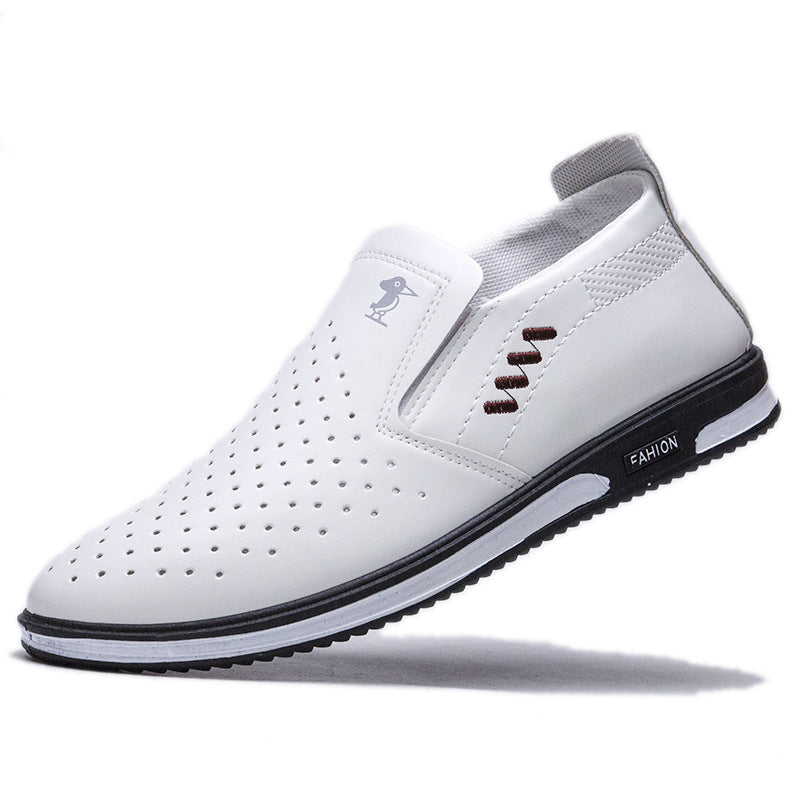 Új Woodpecker férfi üzleti alkalmi bőrcipő