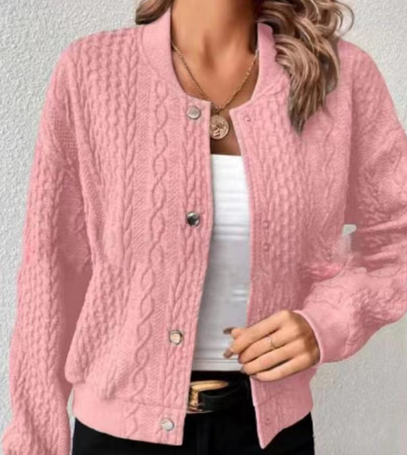 2023. őszi új, kényelmes baseball egyenruha széles jacquard egyoldalú egyenruhával