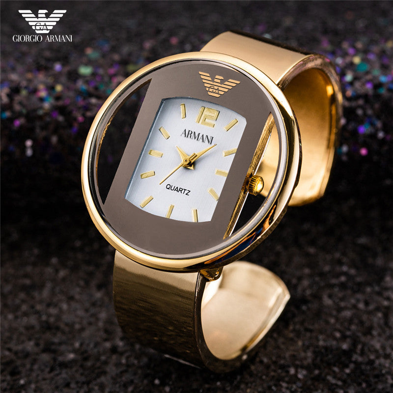 Új divatos Arte kvarc acél karkötő óra 2024