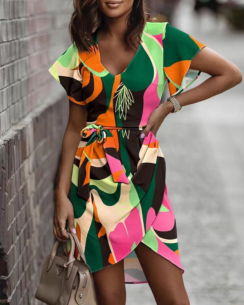 2023-as új midi mintás derékszoknya