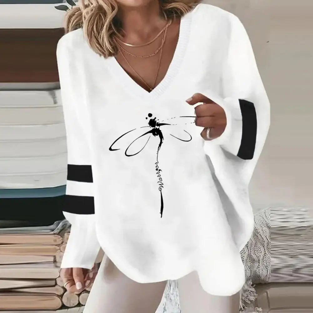 Női felső 100% nyomott pamut