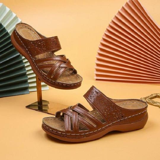 NYÁRI ÚJ CSONT ORTOPÉDIA TÁMASZTÓ BŐR CIPŐ