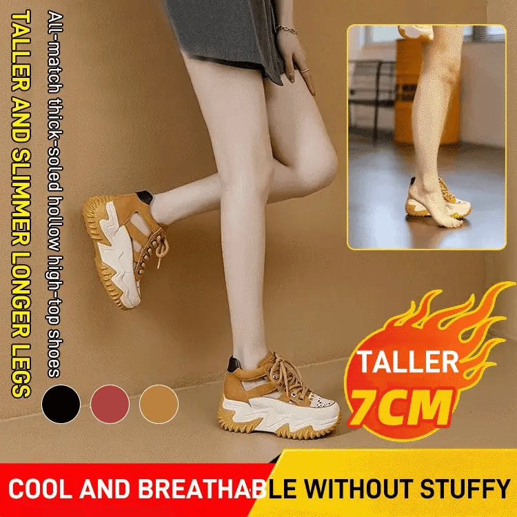 🔥🔥Utolsó napi akció 50% KEDVEZMÉNY - Női, vastag, ortopéd 7,5 cm-es sarkú cipők