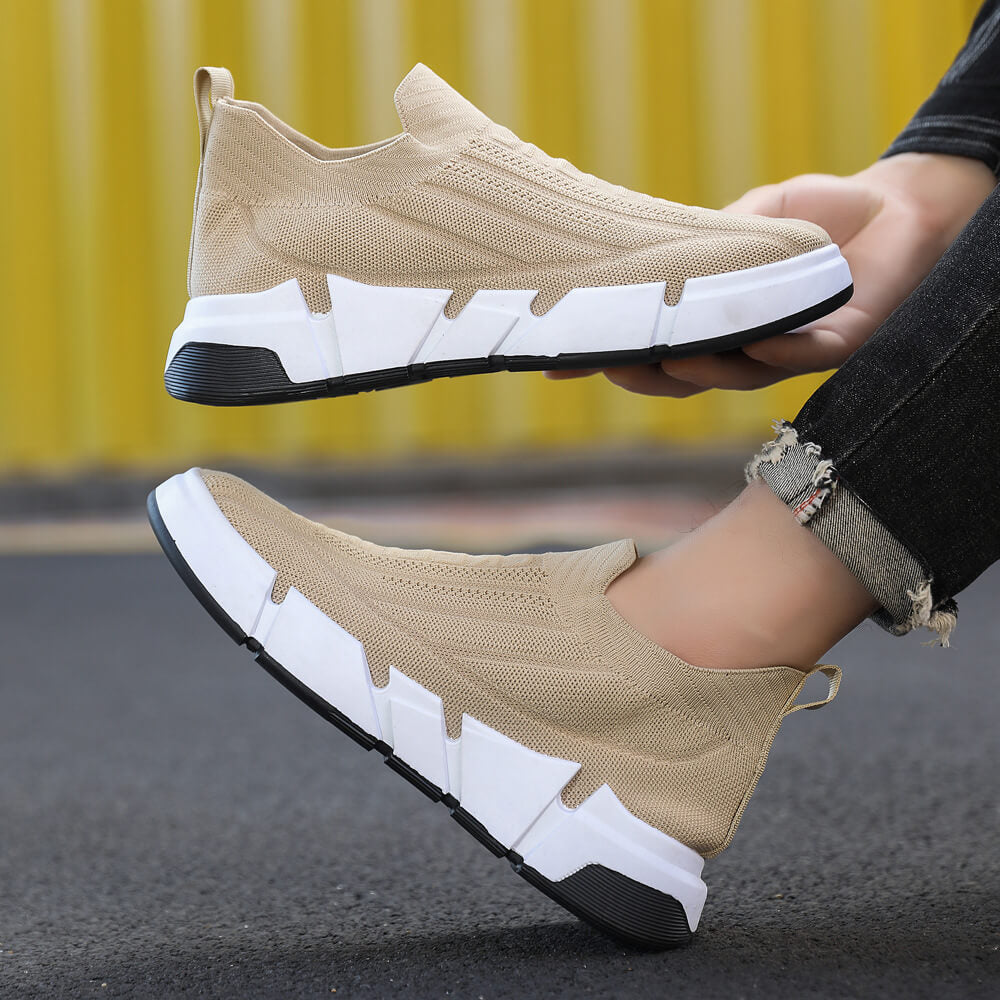 Légáteresztő férfi kényelmes sportcipő