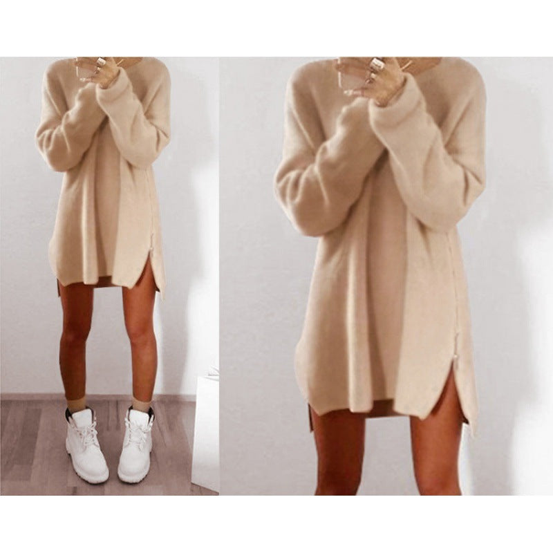 Új őszi-téli szabadidő pulóver cipzárral