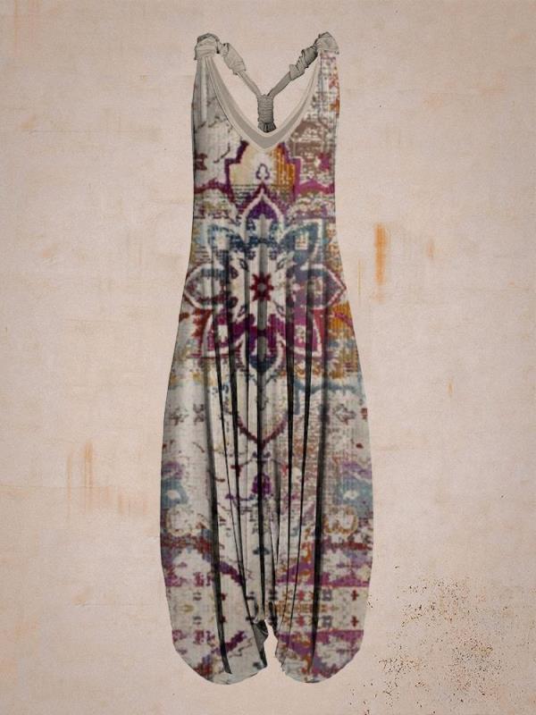 Laza illeszkedő plusz méretű széles szárú pántos overall