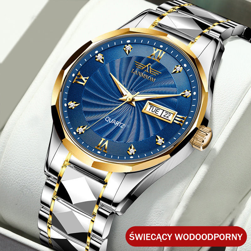 Elegáns férfi kronográf óra