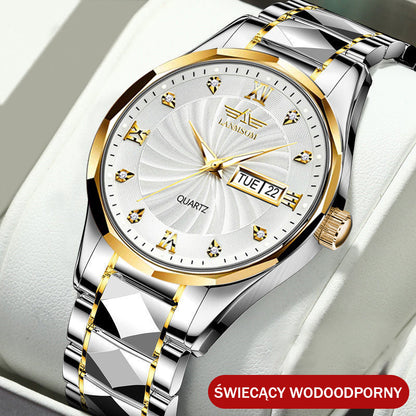 Elegáns férfi kronográf óra