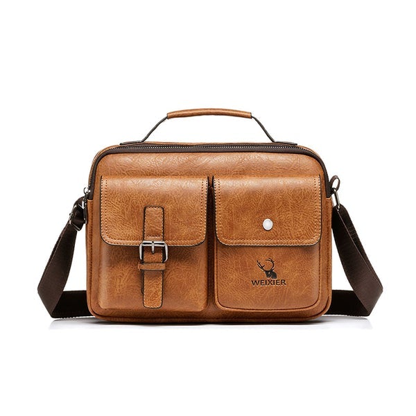 Kiváló minőségű férfi retro futártáska