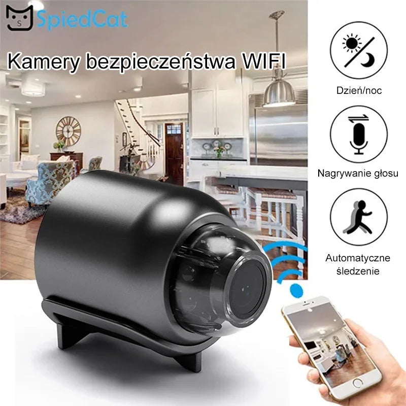 Intelligens WiFi kamera távfelügyelethez