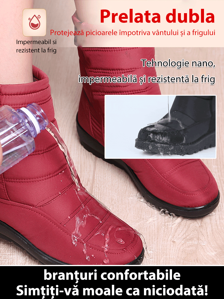 [Fűtés] vízálló párnázott hócsizma