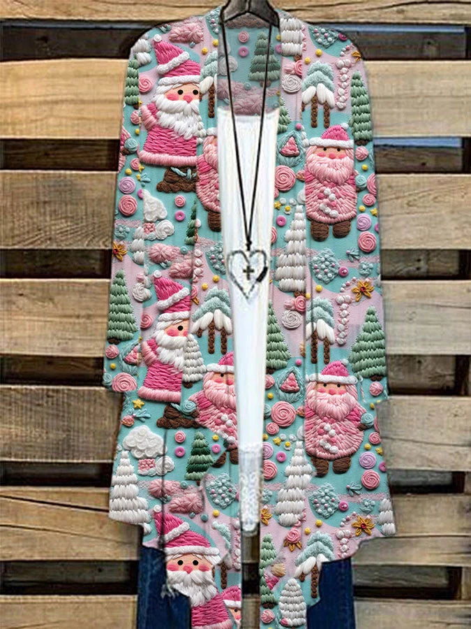 Mikulás mintás felső és nadrág