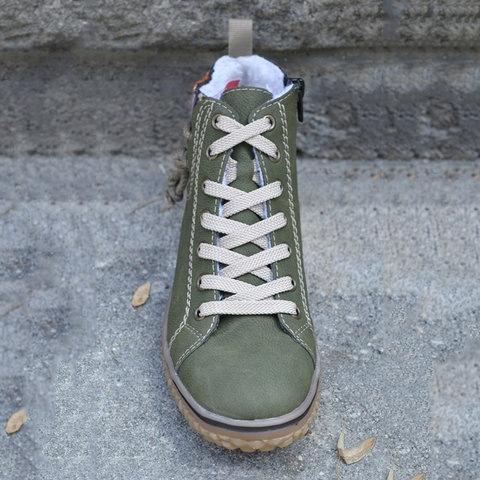 Női pamut termikus rövid lapos csizma