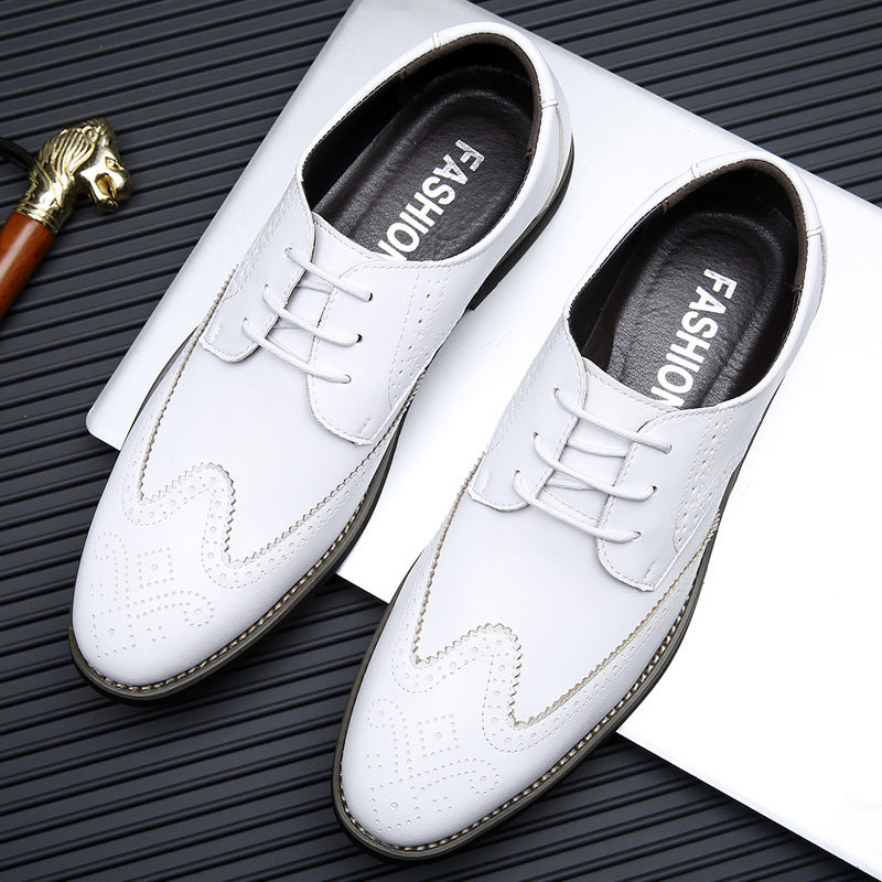 Férfi Brogue üzleti bőrcipő