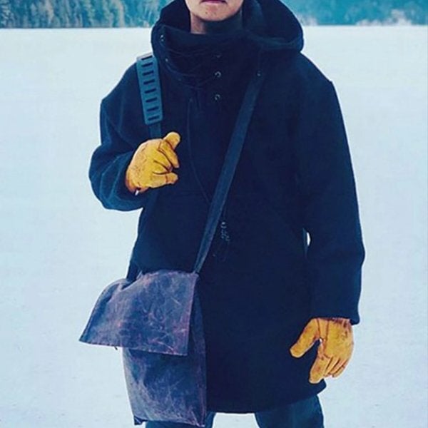 🔥Akciós akció 49% KEDVEZMÉNY - Férfi poliészter vastagkabát