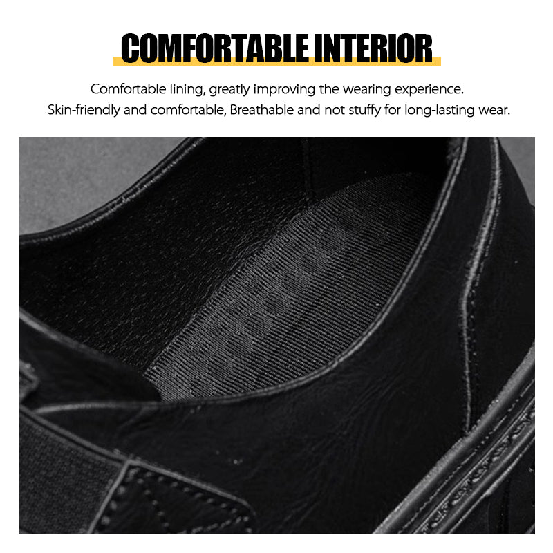 Handmade Men's Genuine Leather British Shoes