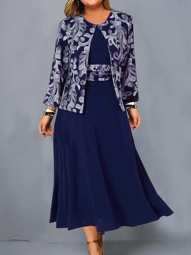 🥰💗Novo vestido estampado sem mangas jaqueta recortada roupa casual fashion