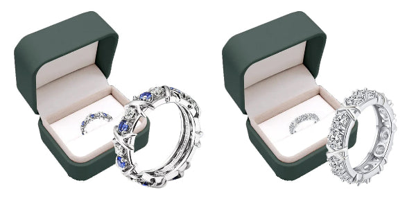 Magnetology Moissanite gyémánt gyűrű✨ (korlátozott időre szóló kedvezmény 🔥 utolsó nap)