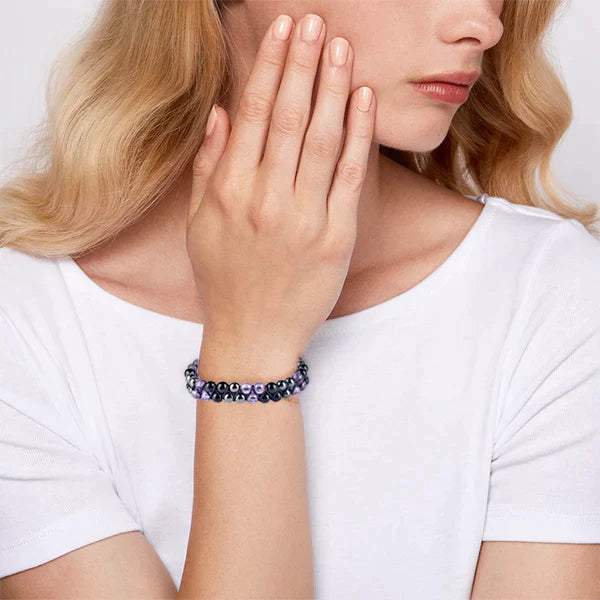 Metaphy DoubleAmethyst gyöngyös karkötő