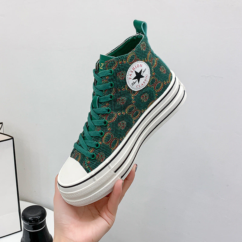 2022 tavaszi/nyári flitteres gyémánt vászoncipő